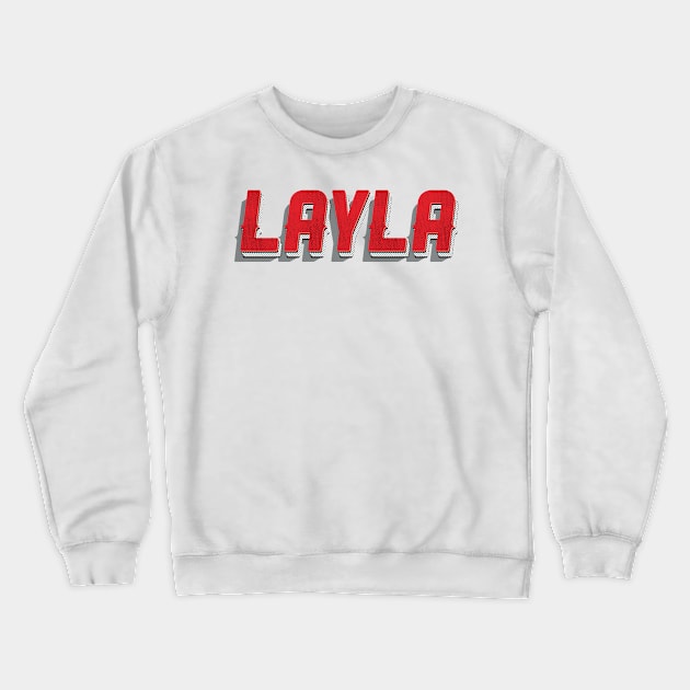 layla Crewneck Sweatshirt by Delix_shop